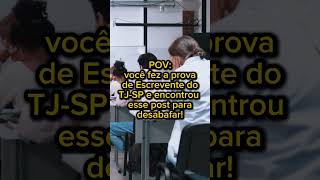 PROVA ESCREVENTE TJSP como foi a prova concursotjsp escreventetjsp tjspescrevente tjsp2024 [upl. by Airdnek359]