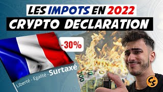 Impôts BitcoinCrypto  tout savoir sur la déclaration fiscale 2023  astuces 0 impôt [upl. by Philippine56]