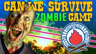 CAN WE SURVIVE ZOMBIE CAMP Call of Duty Zombies [upl. by Lacey]