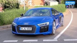 2017 Audi R8 V10 PLUS 610hp  DRIVE amp SOUND 60FPS [upl. by Dawkins247]