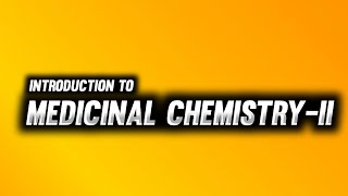 Medicinal Chemistry  B Pharm 5th Semester  Introduction  Imperfect Pharmacy [upl. by Weinstock]