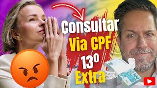 🔴 Consulta do Piso Salarial via CPF 13º salário do Piso e Portaria Extra do Retroativo de 2023 [upl. by Linnie636]