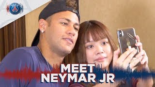 Meet Neymar amazing fans experience [upl. by Solhcin]