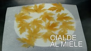 Cialde al miele  Texturas [upl. by Airemahs]