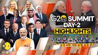 G20 Summit 2023 Key takeaways from Day 2 of the G20 Summit  WION Originals [upl. by Nivar]