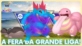 FERALIGATR SHADOW DOMINANDO A GRANDE LIGA POKEMON GO [upl. by Anual]