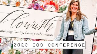 IOD Flourish Conference  Cultivating Clarity Courage amp Creativity  Packed FULL of Inspiration [upl. by Kline]