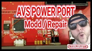 Retro Usb AVS Power Port Fix  Mod  RETRO PRO FRANK [upl. by Nowujalo]