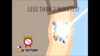 Laser Tattoo Removal  How Tattoo Removal Works to Remove Unwanted Tattoos [upl. by Hanikas356]