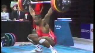 1990 Commonwealth Weightlifting 110 Kgavi [upl. by Lletnwahs673]