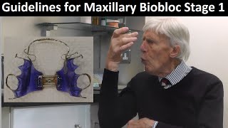 Instructions for Wearing the Upper Maxillary Palatal Biobloc Stage 1 Appliance by Prof John Mew [upl. by Nordna27]