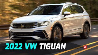 FIRST LOOK 2022 VW Tiguan Facelift Allspace [upl. by Bulley]