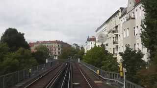 UBahn Berlin  U1 Führerstandsmitfahrt  Cab Ride Warschauer Straße  Uhlandstraße [upl. by Marguerite847]