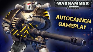 AUTOCANNON GAMEPLAY PreHeresy Iron Warrior vs Orks  Warhammer 40k Space Marine Augmented Mod [upl. by Waneta]