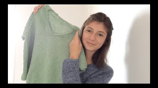 Tricotez le Cumulus blouse de PetiteKnit avec moi [upl. by Jordanson]