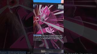 🫠Trovo solo Black Goku Rosé dragonball dragonballfusionworld [upl. by Frants740]