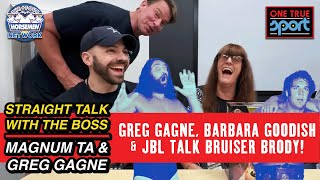 Greg Gagne amp Barbara Goodish Talk Bruiser Brody [upl. by Anaugahs340]