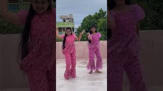 Cham Cham 🩷💜Dance cover by Uhaja and Uhasri Lahari Srija [upl. by Lexie]