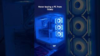 TEMU Gaming PC worth it gaming pcgamingsetup pc rtx intel shorts gamer ultimatepc gaming [upl. by Elvera]