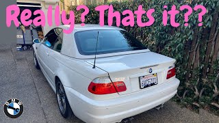 YOU EVER WONDER  How to Install a e46 Convertible HARDTOP [upl. by Eanore]