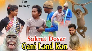 Sakrat Dosar Gani Land KanTop Santali Comedy Video Bahadur SorenBs Entertainment [upl. by Ecikram224]