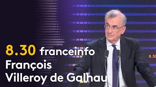 Crédit immobilier  quotIl faut aller tester son banquierquot selon François Villeroy de Galhau [upl. by Calendra]