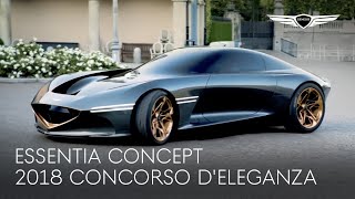 Essentia Concept in Concorso Deleganza Villa Deste  Genesis [upl. by Allenrad]