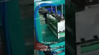 dishwash bar cutting machineroundbar making machine detergent bar making machine ep1 detergent [upl. by Yenar370]