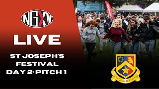 LIVE RUGBY ST JOSEPHS COLLEGE NATIONAL SCHOOLS RUGBY FESTIVAL 2022  PITCH 1 DAY 2 [upl. by Fridlund]