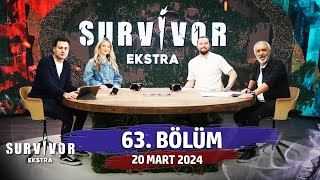 Survivor Ekstra 63 Bölüm  20 Mart 2024 SurvivorEkstra [upl. by Carlick177]