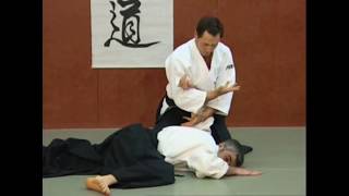 Christian Tissier  Aikido  ushiro ryote dori  nikyo ura [upl. by Behah]