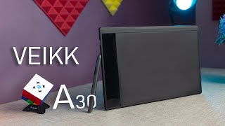 Veikk A30 Unboxing amp Impressions  CINEMATIC [upl. by Hawkie259]