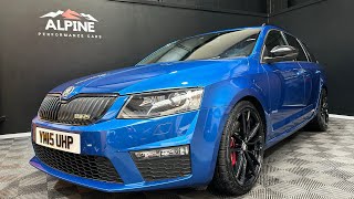 2015 SKODA OCTAVIA VRS 20 TFSI ESTATE FOR SALE  ALPINE PERFORMANCE CARS [upl. by Thirzia]