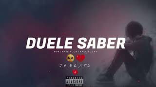 DUELE SABER 😭💔 Pista Rap con Guitarra Romantico Triste Uso Libre  Free Sad Beat [upl. by Cope33]