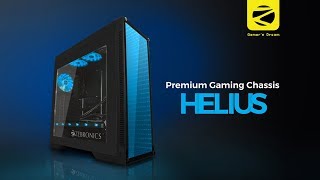 Helius  Premium Gaming Cabinet  Zebronics [upl. by Lazare300]