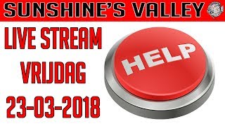 Jullie hulp nodig voor livestream vrijdag 23 maart 2018  Aquarium Sunshine Valley [upl. by Ahmad]