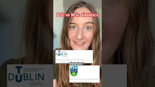 Which dietetics degree should you do dieitian ireland college university degree career [upl. by Martyn]