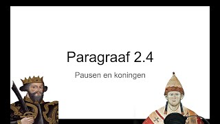 Havo 45 Paragraaf 24 quotPausen en koningenquot Tijdvak 4 KA 15 amp 17 [upl. by Hawley]