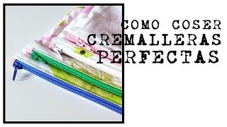 Como coser cremalleras perfectas  y Estuche DIY [upl. by Laughlin224]