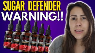 SUGAR DEFENDER  ☢️❌WARNING❌☢️  Sugar Defender Reviews  Sugar Defender Drops Supplement [upl. by Fulmer611]