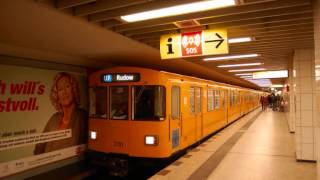 UBahn Berlin Sound vom Typ F79 der BVG [upl. by Ahsiekrats856]