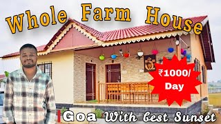 Stay comfortably in Goa under 1000 Rupees  Full Tour and details [upl. by Sakmar110]