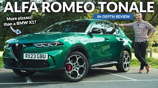 Alfa Romeo Tonale review more pizzazz than a BMW X1 [upl. by Welby859]