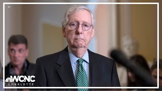 McConnell to consult doctor after freezing again [upl. by Hoes]