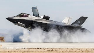 Incredible Video of F35 Shows Its Insane Ability  Dropping Bomb Vertical Takeoff and Landing [upl. by Aicenet]