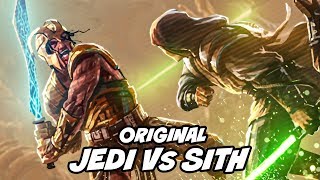 5000 Year ORIGINAL Jedi Vs Sith War The Great Hyperspace War  Star Wars Explained [upl. by Enirbas]