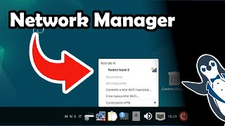 Gestore connessione Internet Linux  Network Manager [upl. by Enialb987]