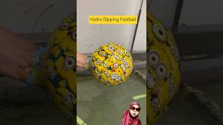 Hydro dipping football satisfying shorts [upl. by Yrellih89]