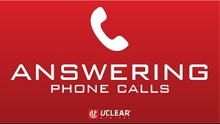 How to Answer and Reject Calls on UCLEAR Controller [upl. by Tobi]