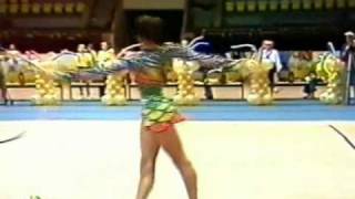 Irina Tchachina 3 Routines RUS National 2003 [upl. by Allez443]